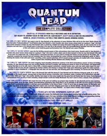 Quantum Leap - The Complete Collection (Zagubiony w czasie) [22xBlu-Ray]