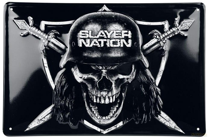 Slayer Nation tabliczka