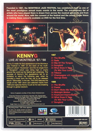 Kenny G: Live At Montreux 1987 1988 [DVD]