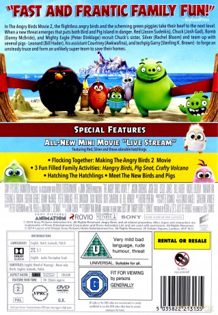 Angry Birds Film 2 [2DVD]