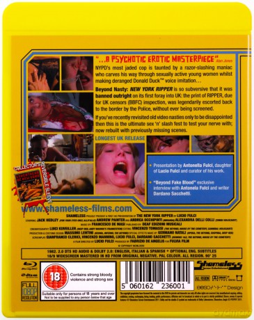 The New York Ripper [DVD]