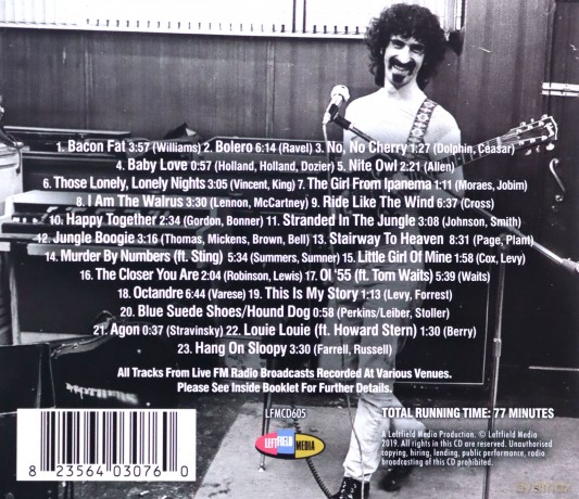 Frank Zappa: Under The Covers [CD]