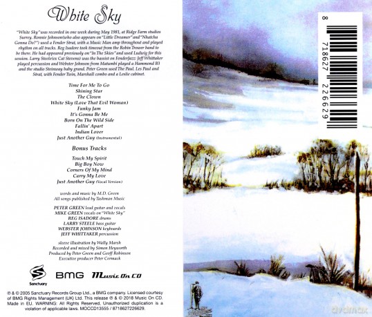 Peter Green: White Sky [CD]
