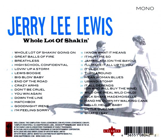 Jerry Lee Lewis: Whole Lot Of Shakin [CD]