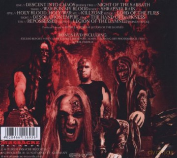 Legion Of The Damned: Descent Into Chaos Limited Edition [CD]+[DVD]
