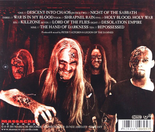 Legion Of The Damned: Descent Into Chaos [CD]