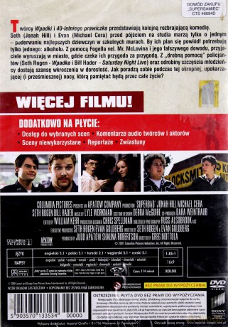 Supersamiec wersja nieocenzurowana [DVD]