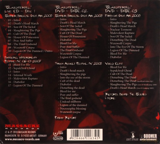 Legion Of The Damned: Slaughtering [2DVD]