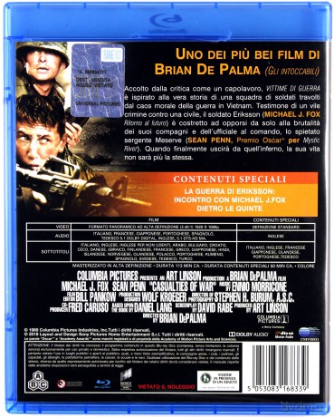 Casualties of War (Ofiary wojny) [Blu-Ray]