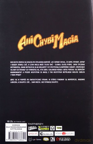 Ani Chybi Magia 1 - Łukasz Żukowski, Piotr Czaplarski [KOMIKS]