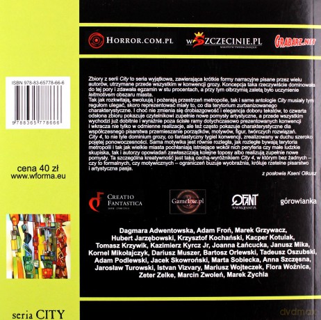 City 4 Antologia polskich opowiadań grozy [KSIĄŻKA]