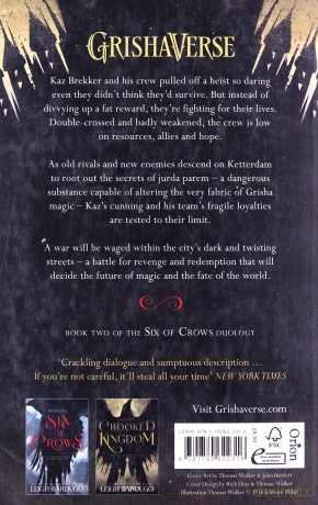 Crooked Kingdom - Leigh Bardugo [KSIĄŻKA]