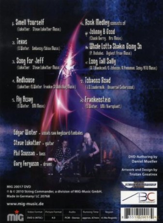 Steve Lukather: Winter, Edgar: Live [DVD]