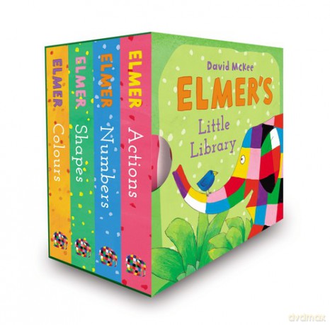 Elmer's Little Library - David McKee [KSIĄŻKA]