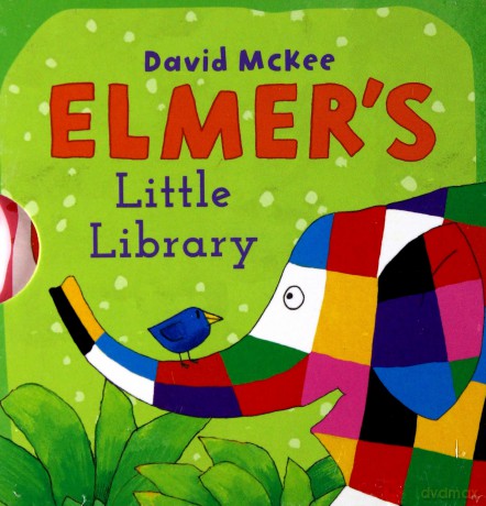 Elmer's Little Library - David McKee [KSIĄŻKA]