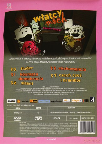 Włatcy Móch sezon 3 odcinki 30-34 [DVD]
