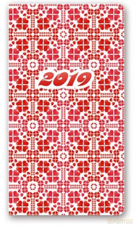 Kalendarz 2018 11T-Soft A6 kieszonkowy koniczynki [KALENDARZ]