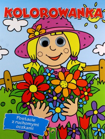 Kolorowanka Dziewczynka [KSIĄŻKA]