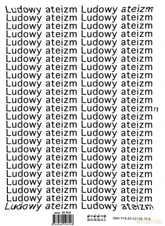 Ludowy ateizm [KSIĄŻKA]