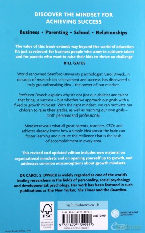 Mindset - Carol S. Dweck [KSIĄŻKA]