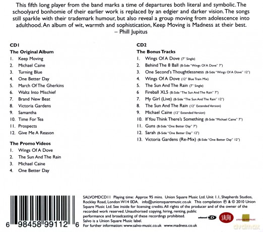 Madness: Keep Moving [2CD]