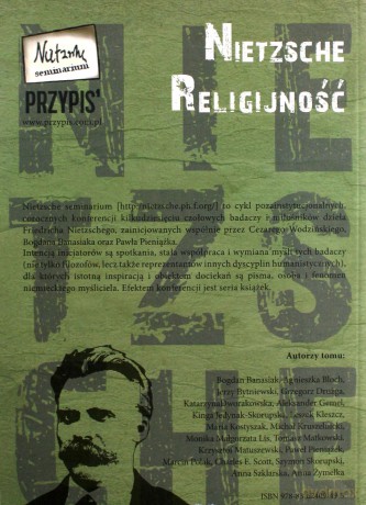 Nietzsche. Religijność [KSIĄŻKA]