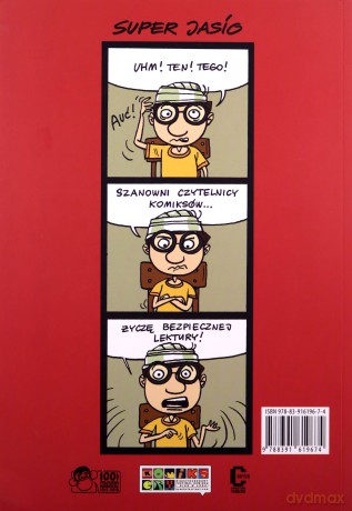 Super Jasio - historie zebrane. - Piotr Kabulak, Tomasz Tomaszewski [KOMIKS]