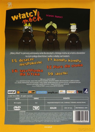 Włatcy Móch sezon 3 odcinki 35-39 [DVD]