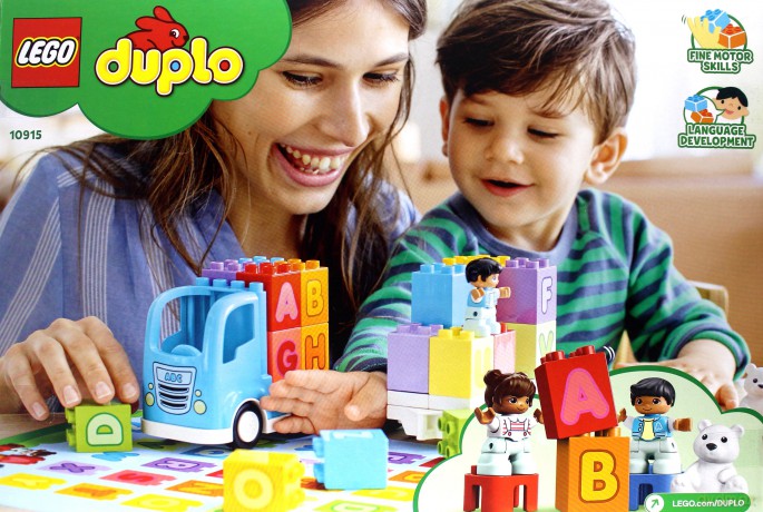 LEGO DUPLO My First Ciężarówka z alfabetem (10915) [KLOCKI]