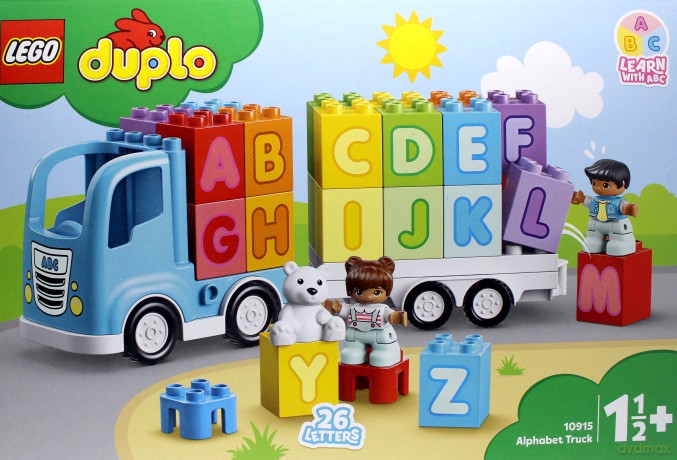 LEGO DUPLO My First Ciężarówka z alfabetem (10915) [KLOCKI]
