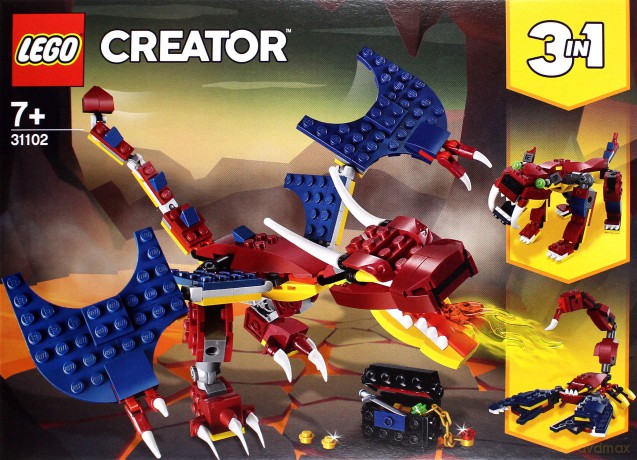 LEGO Creator Smok ognia (31102) [KLOCKI]