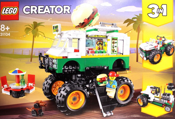 LEGO Creator Monster truck z burgerami (31104) [KLOCKI]