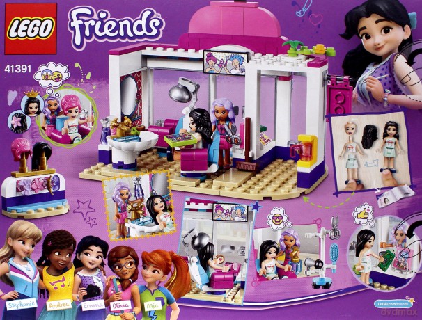 LEGO Friends Salon fryzjerski w Heartlake (41391) [KLOCKI]