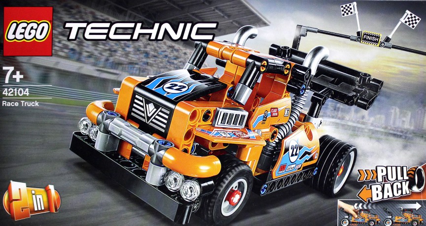 LEGO Technic Ciężarówka wyścigowa (42104) [KLOCKI]