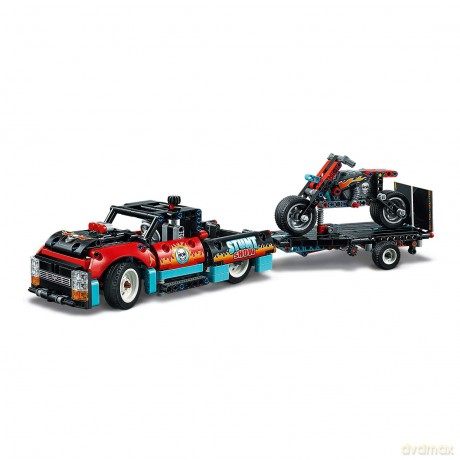 LEGO Technic Furgonetka i motocykl kaskaderski (42106) [KLOCKI]