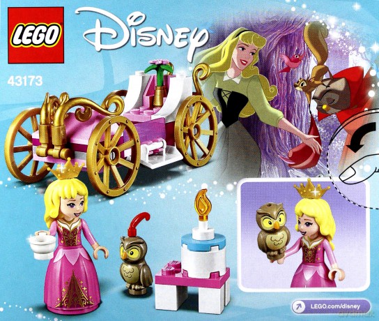 LEGO Disney Princess Królewska karoca Aurory (43173) [KLOCKI]