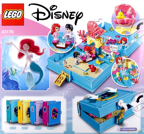 LEGO Disney Princess Książka z przygodami Arielki (43176) [KLOCKI]