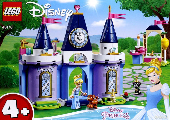 LEGO Disney Princess Przyjęcie w zamku Kopciuszka (43178) [KLOCKI]