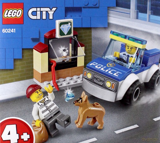 LEGO City Oddział policyjny z psem (60241) [KLOCKI]