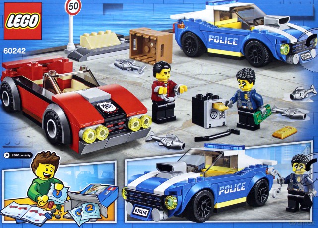 LEGO City Aresztowanie na autostradzie (60242) [KLOCKI]