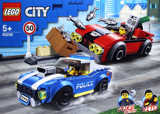 LEGO City Aresztowanie na autostradzie (60242) [KLOCKI]