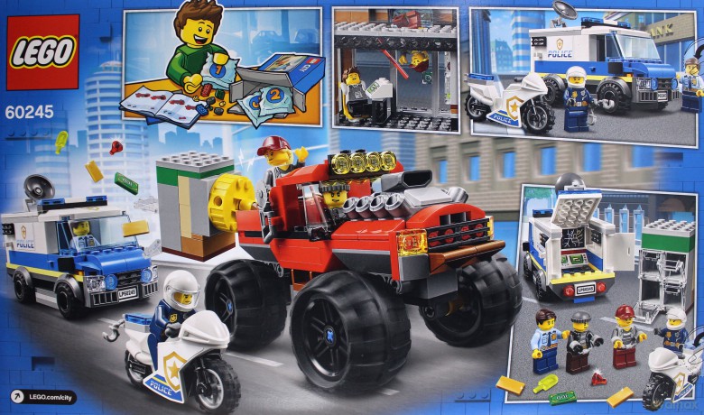 LEGO City Napad z monster truckiem (60245) [KLOCKI]