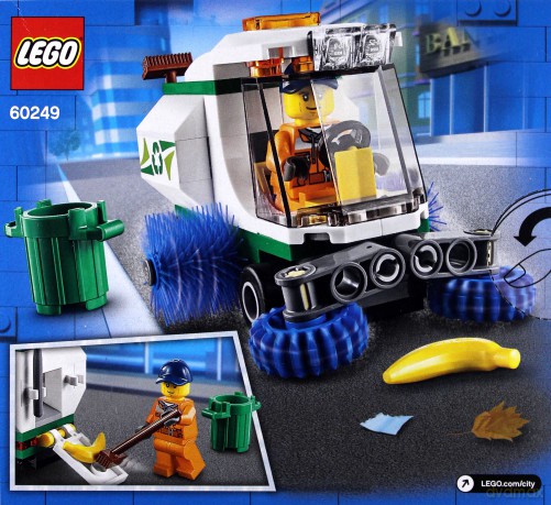 LEGO City Zamiatarka (60249) [KLOCKI]