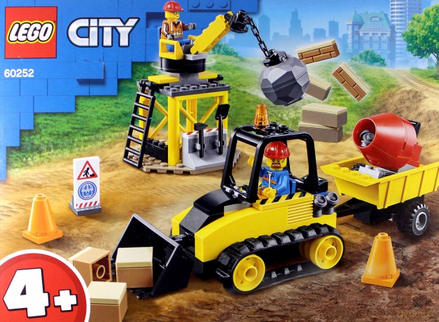 LEGO City Buldożer budowlany (60252) [KLOCKI]