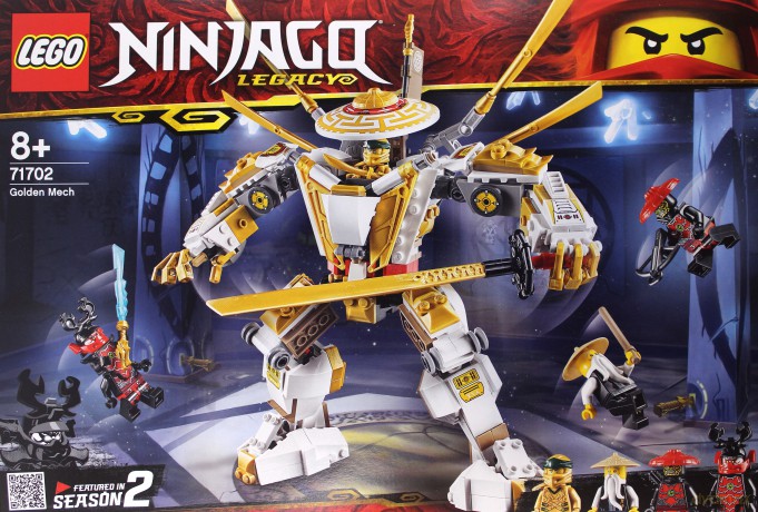LEGO Ninjago Złota zbroja (71702) [KLOCKI]