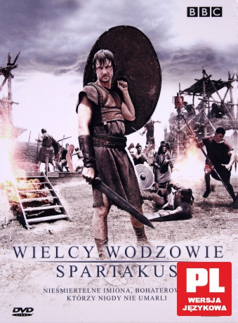 Kolekcja Wielcy Wodzowie: Spartakus (BBC) (digipack) [DVD]