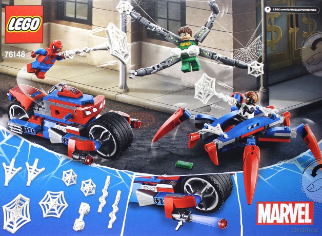 LEGO Super Heroes tbd-LSH-Spiderman bike (76148) [KLOCKI]