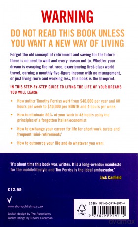 4-Hour Work Week - Timothy Ferriss [KSIĄŻKA]