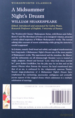A Midsummer Nights Dream - William Shakespeare [KSIĄŻKA]