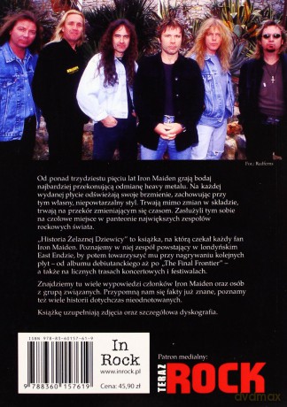 Iron Maiden. Historia Żelaznej Dziewicy - Paul Stenning [KSIĄŻKA]